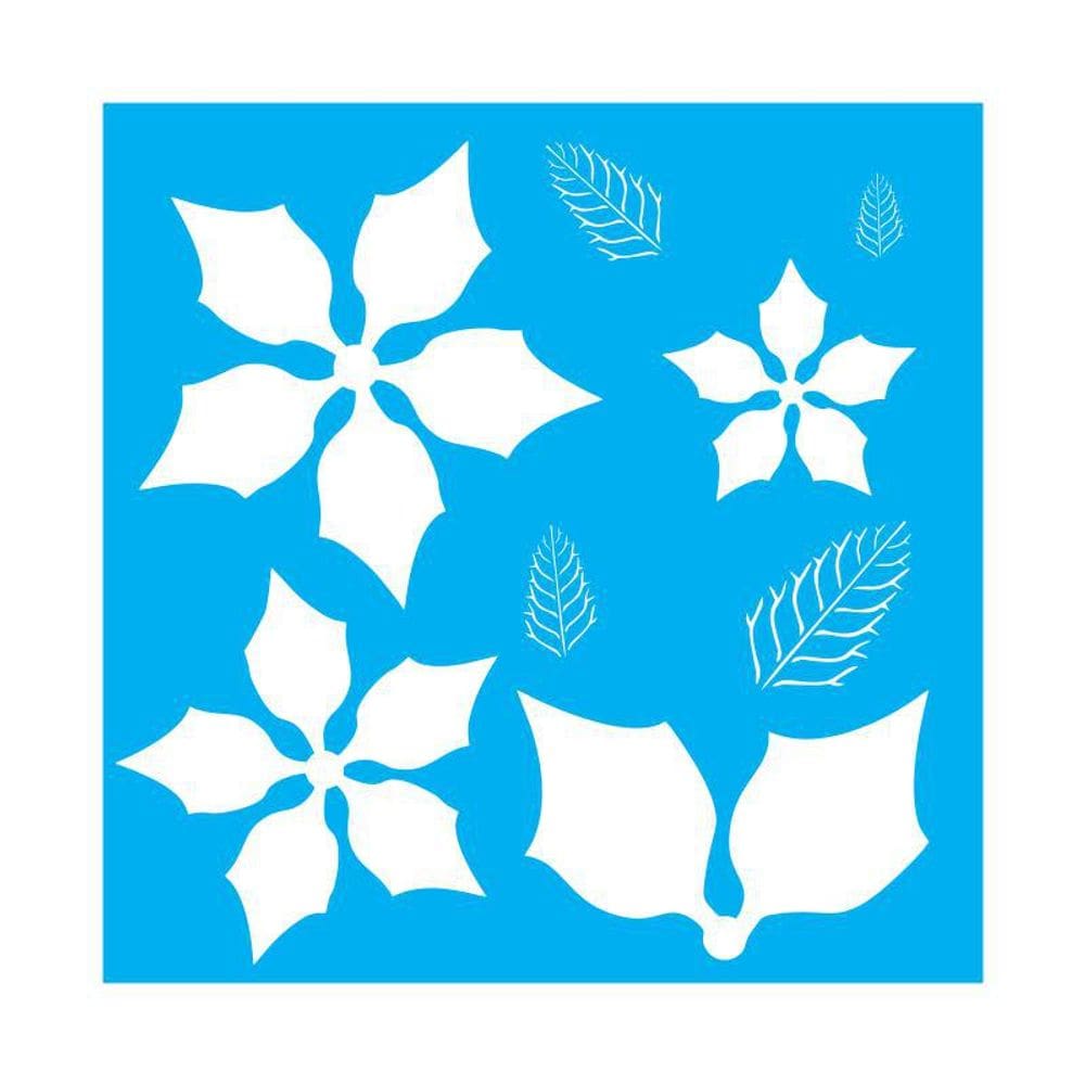 Stencil Tamako Floral - 30X30Cm - Ref 9684