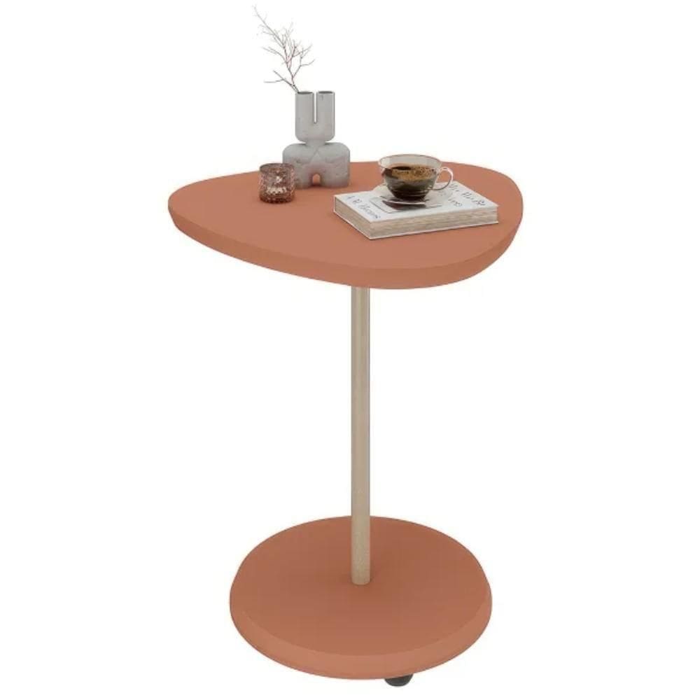 Mesa Lateral Triangular Bel Terracota