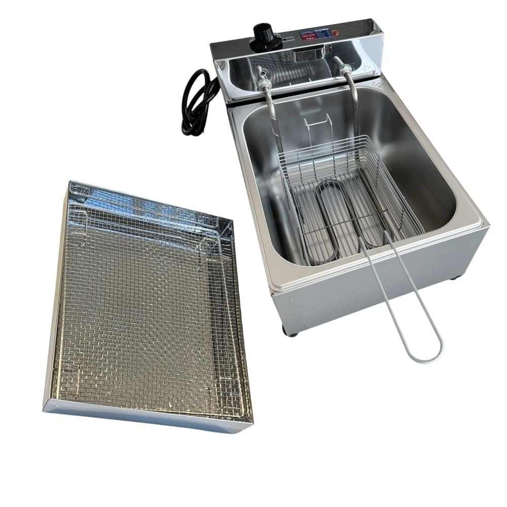 Fritadeira Elétrica Industrial Cuba 7L 220V Com Escorredor M