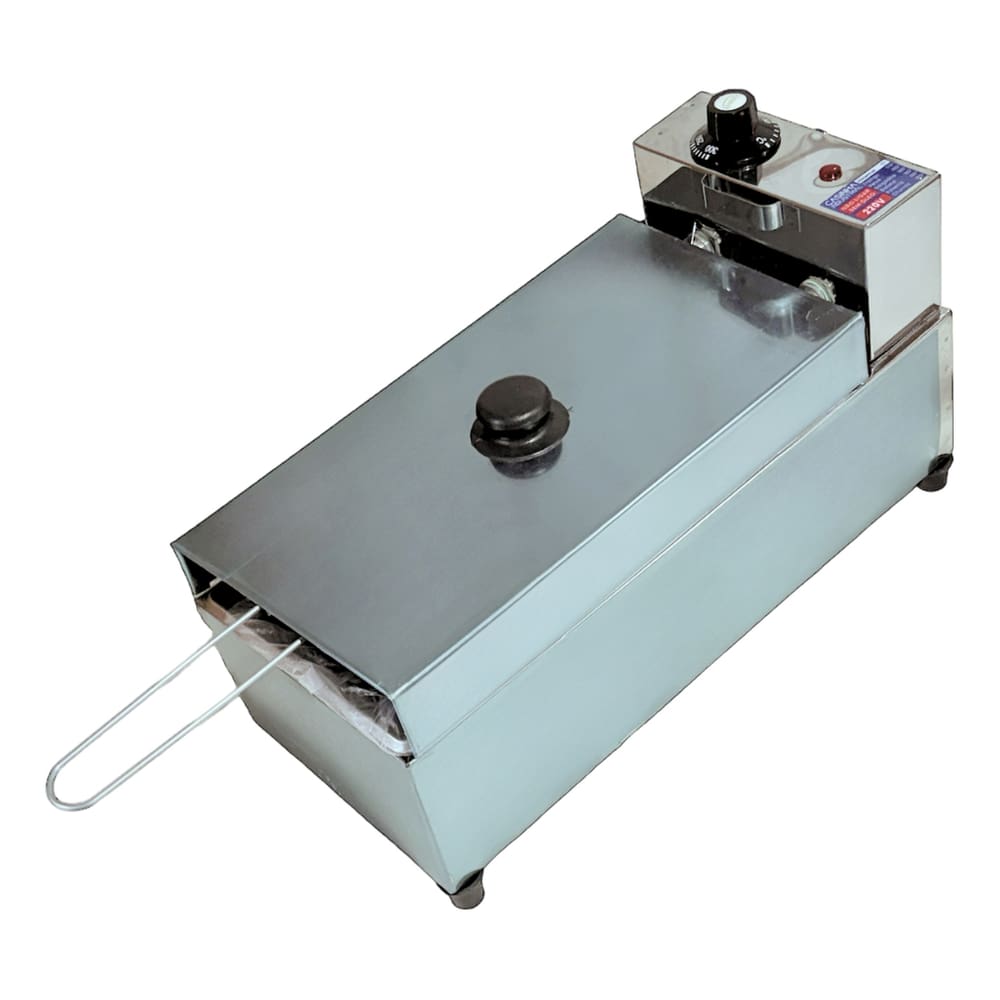 Fritadeira Elétrica Industrial Cuba 3L 110V Com Tampa