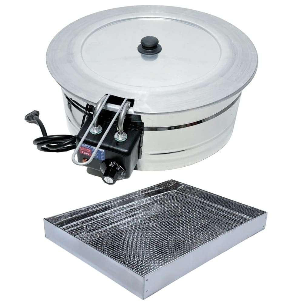 Fritadeira Elétrica Industrial Tacho 10L Com Tampa E Escorredor G 110V