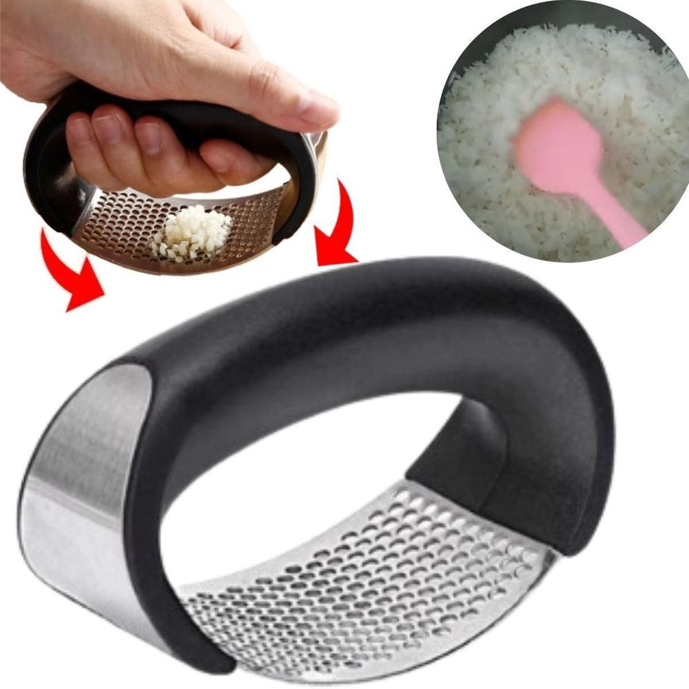 Espremedor De Alho Em Aço Não Enferruja