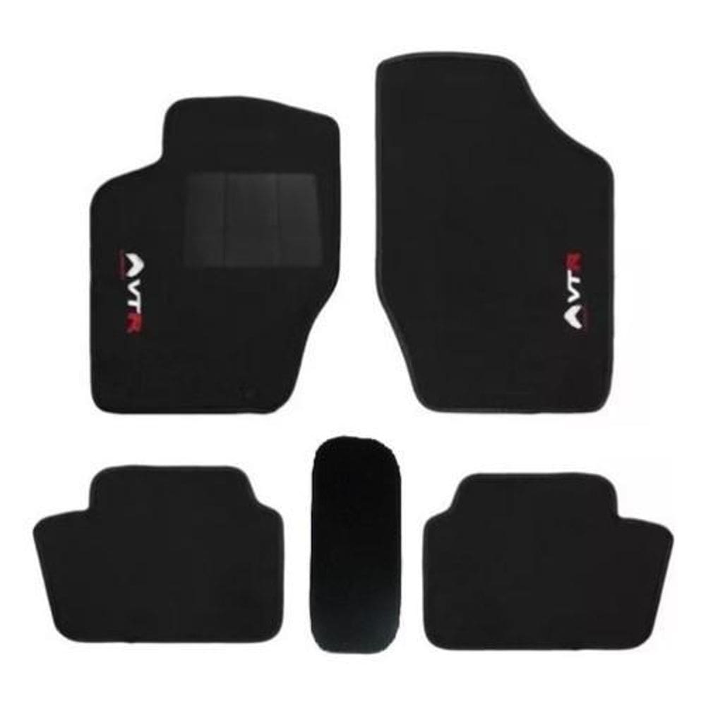 Jogo De Tapete Automotivo Citroen C4 Vtr Carpete 10Mm Luxo