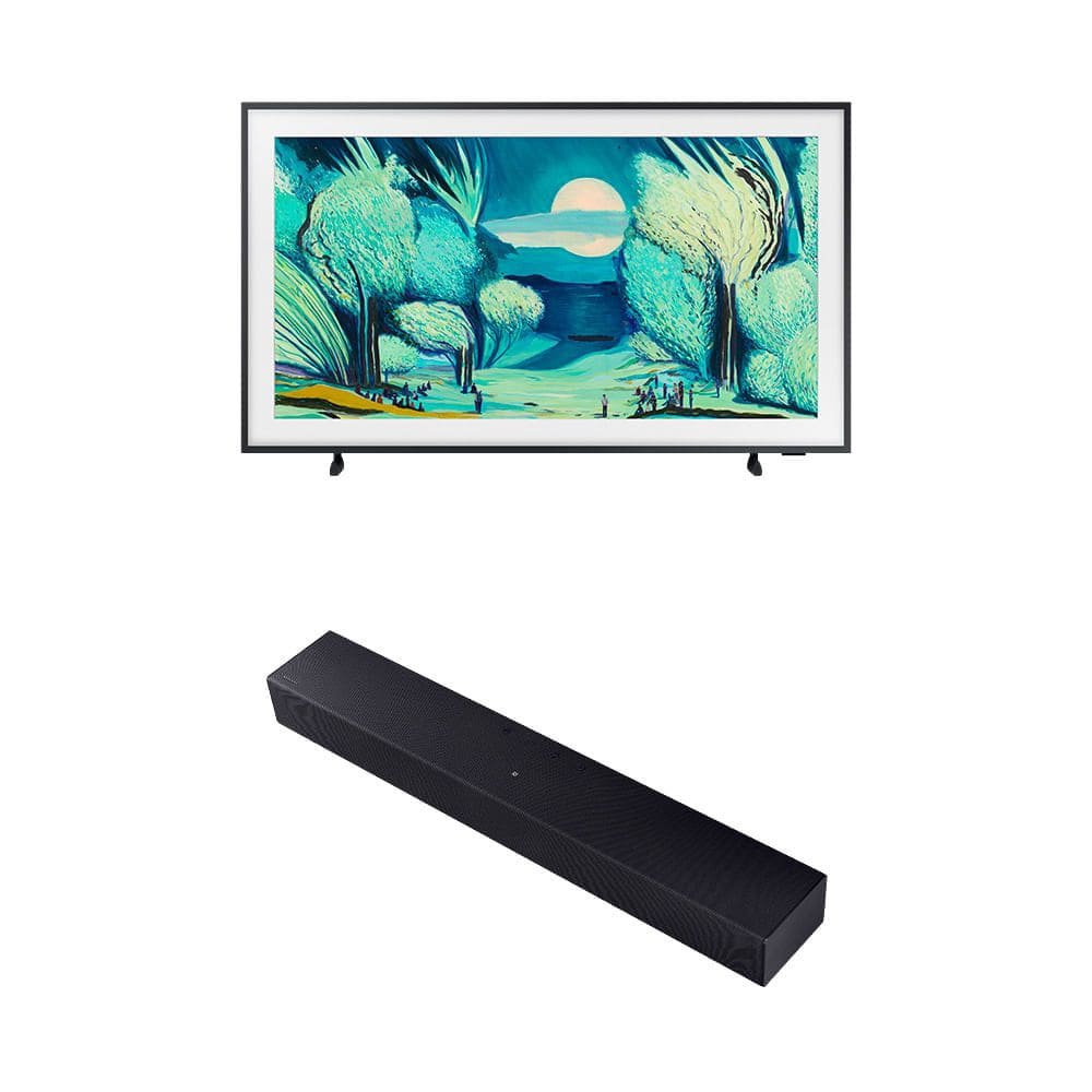 Samsung Vision AI TV 43” The Frame 4K LS03F + Soundbar Samsung HW-B400F