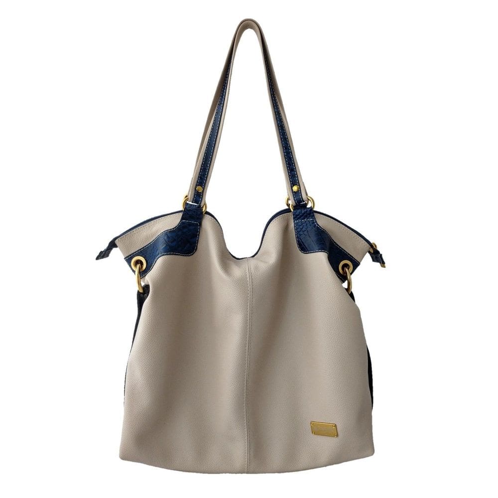 Bolsa Sacola Topgrife Couro Branco