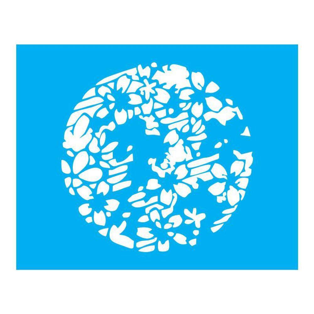 Stencil Tamako Mandala - 20X25Cm - Ref B306