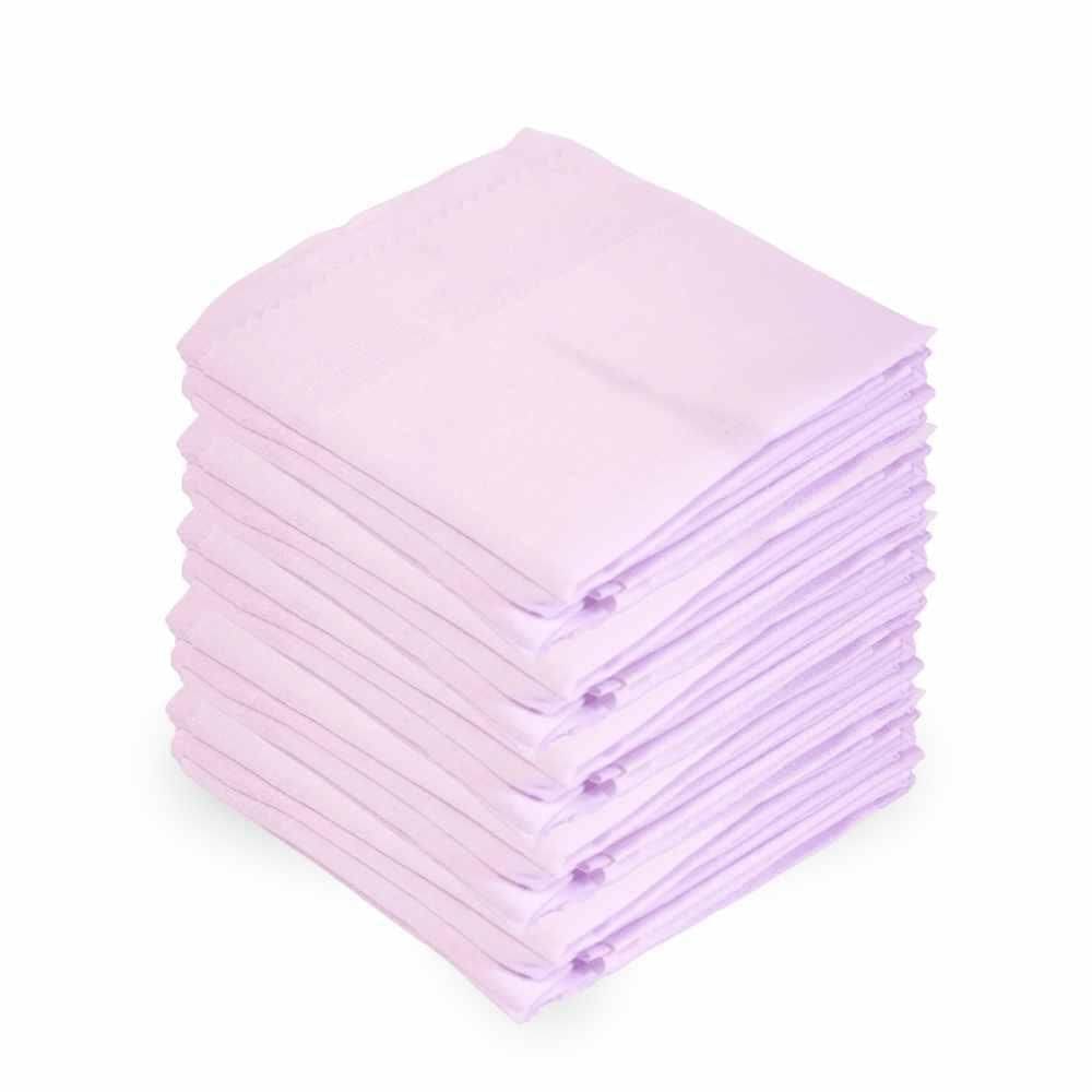 Kit 5 Fralda De Pano Rosa Bebê Pinte E Borde Luxo Barra