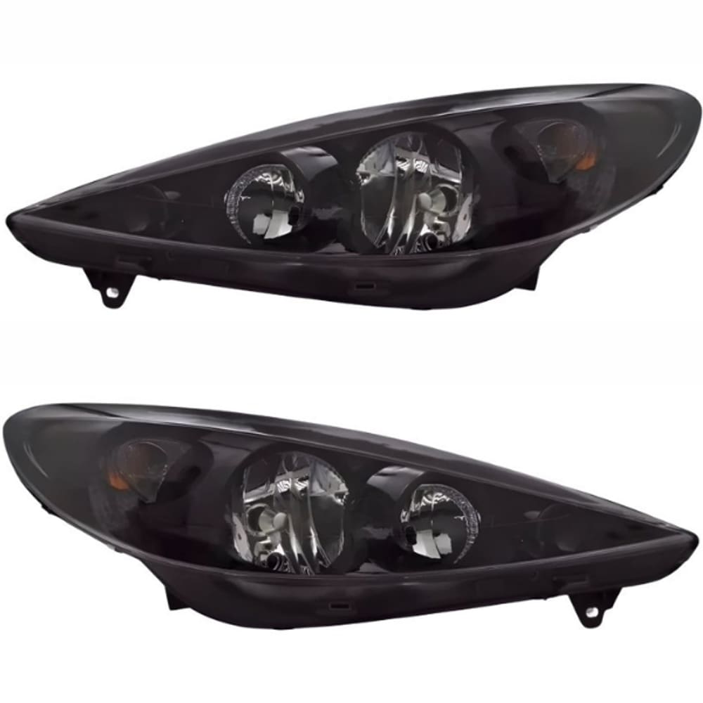 Par Farol Peugeot 207 2009 10 11 2012 13 Mascara Negra