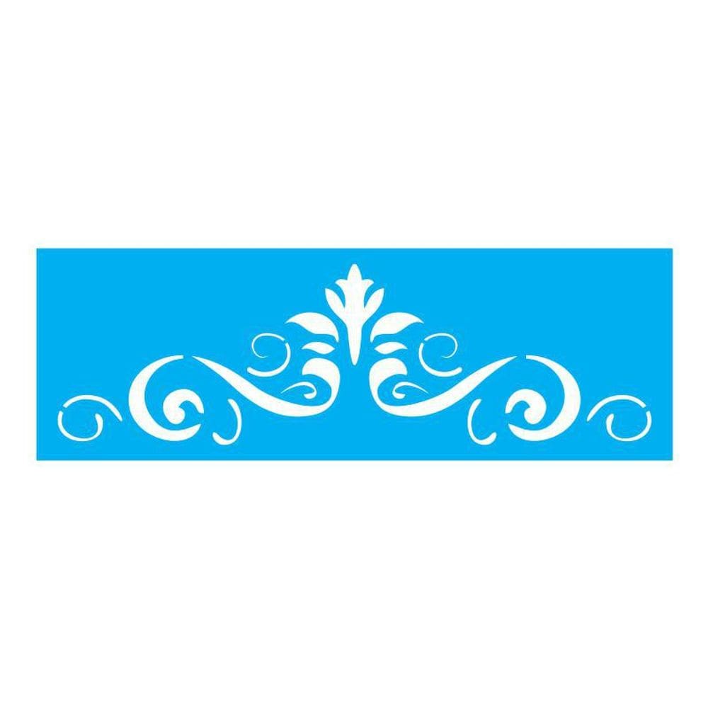 Stencil Tamako Arabesco - 10X30Cm - Ref 7531