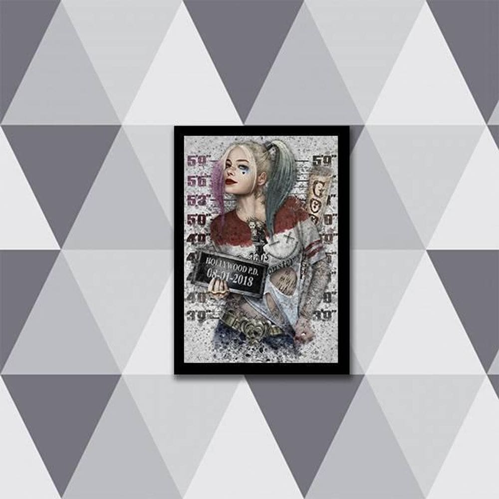 Quadro Decorativo Arlequina 24X18Cm