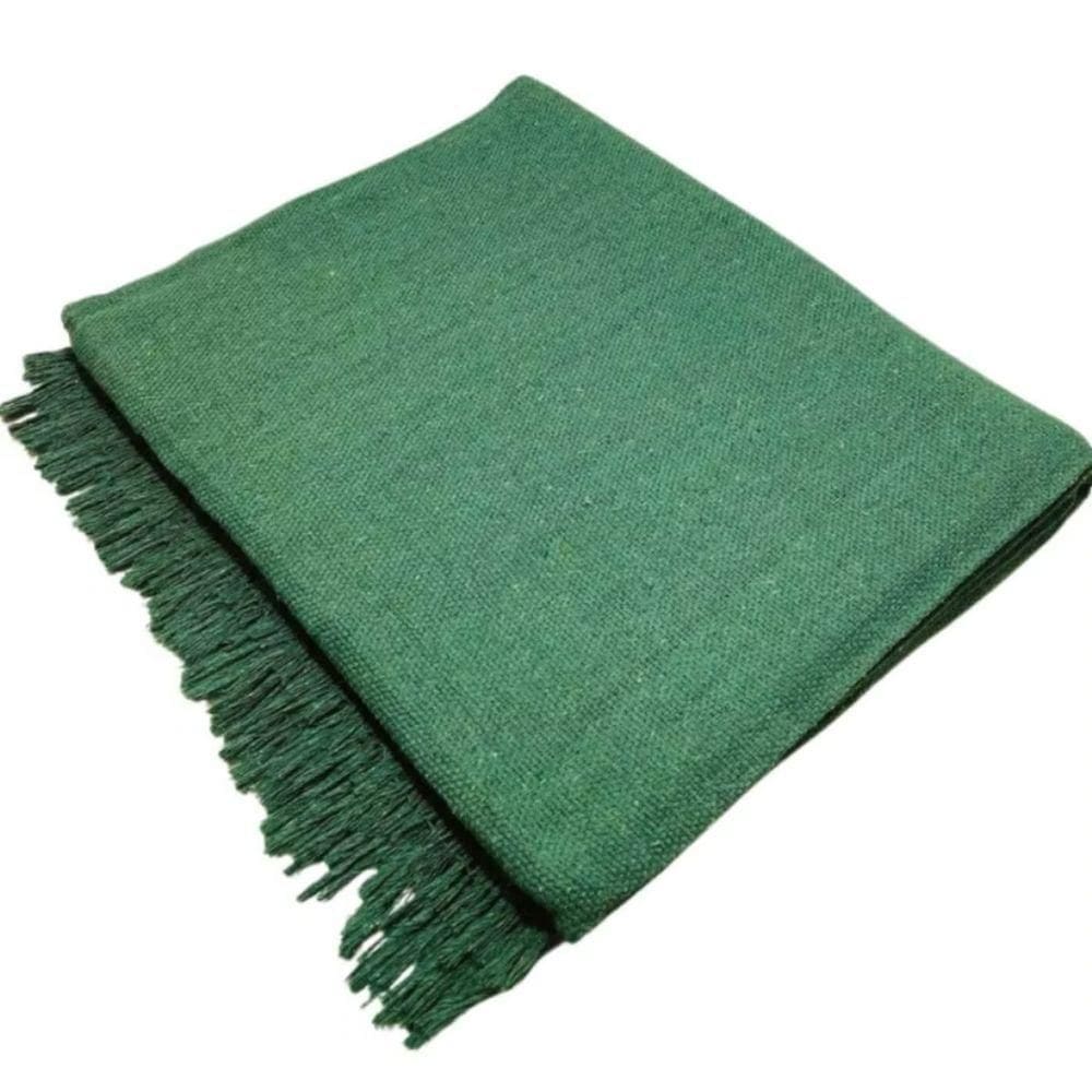 Manta Para Sofá 2 E 3 Lugares Super King Luxo Gigante 3,00x1,80 Cobertor Capa De Sofa E Cama Grande Verde