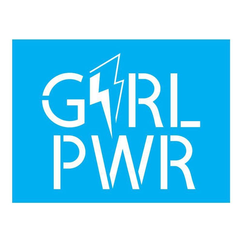 Stencil Tamako Girl Power - 15X20Cm - Ref A2974