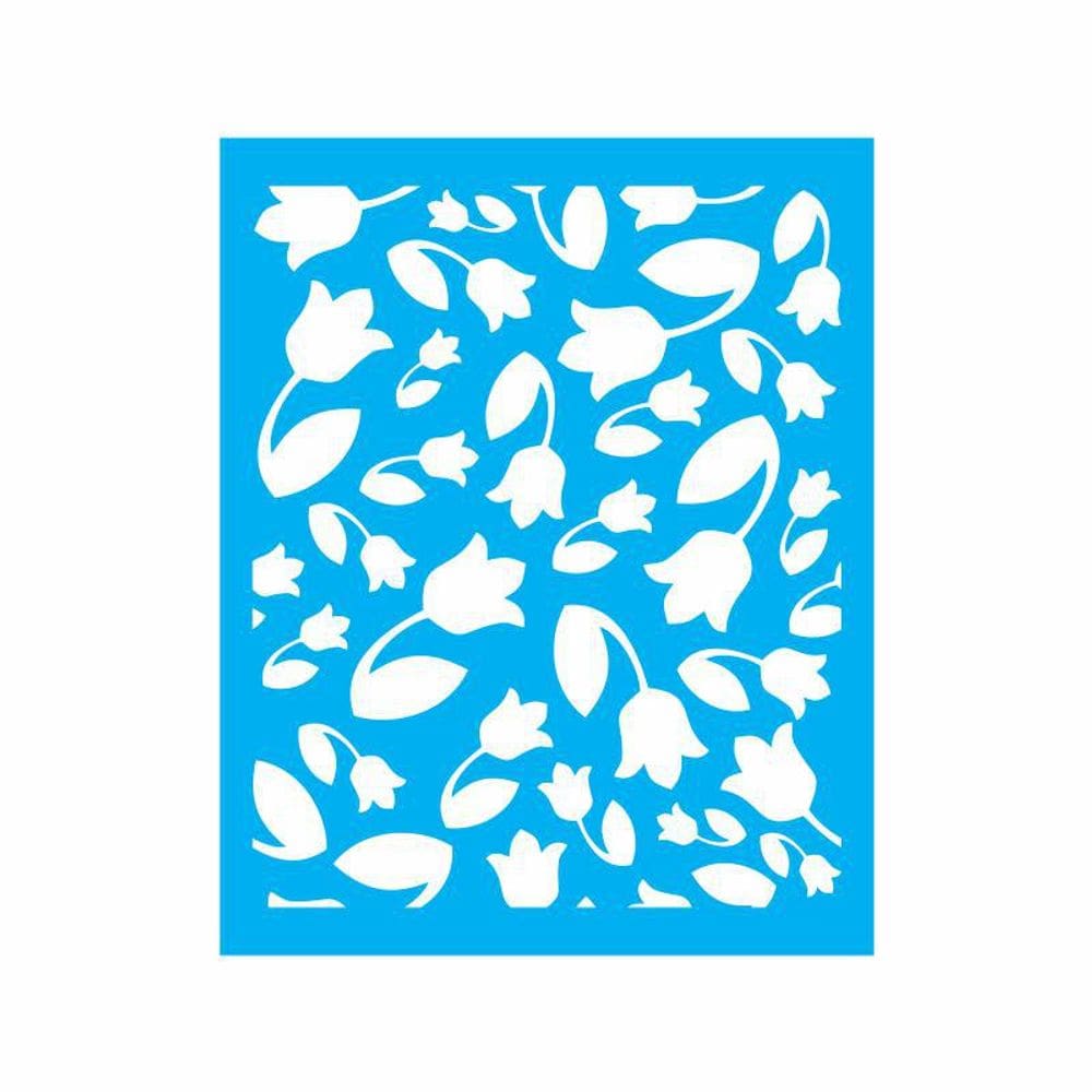 Stencil Tamako Floral - 20X25Cm - Ref 9125