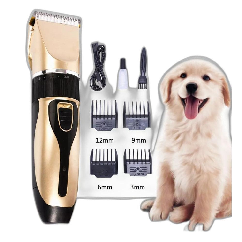 Máquina de Tosa Recarregável | Potente | Lâmina Titânio