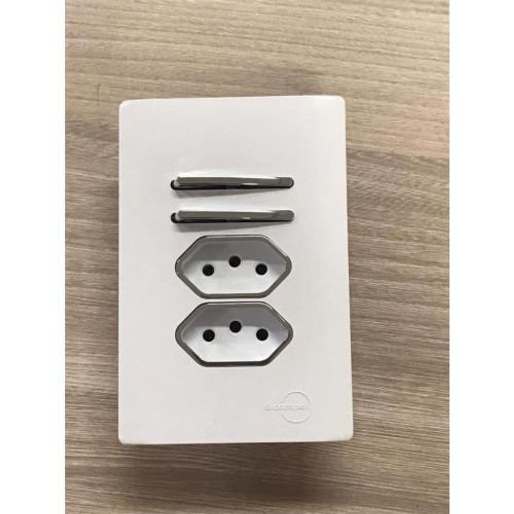 Cj Duplo Simples+ + Tomada Dupla 20A Suporte