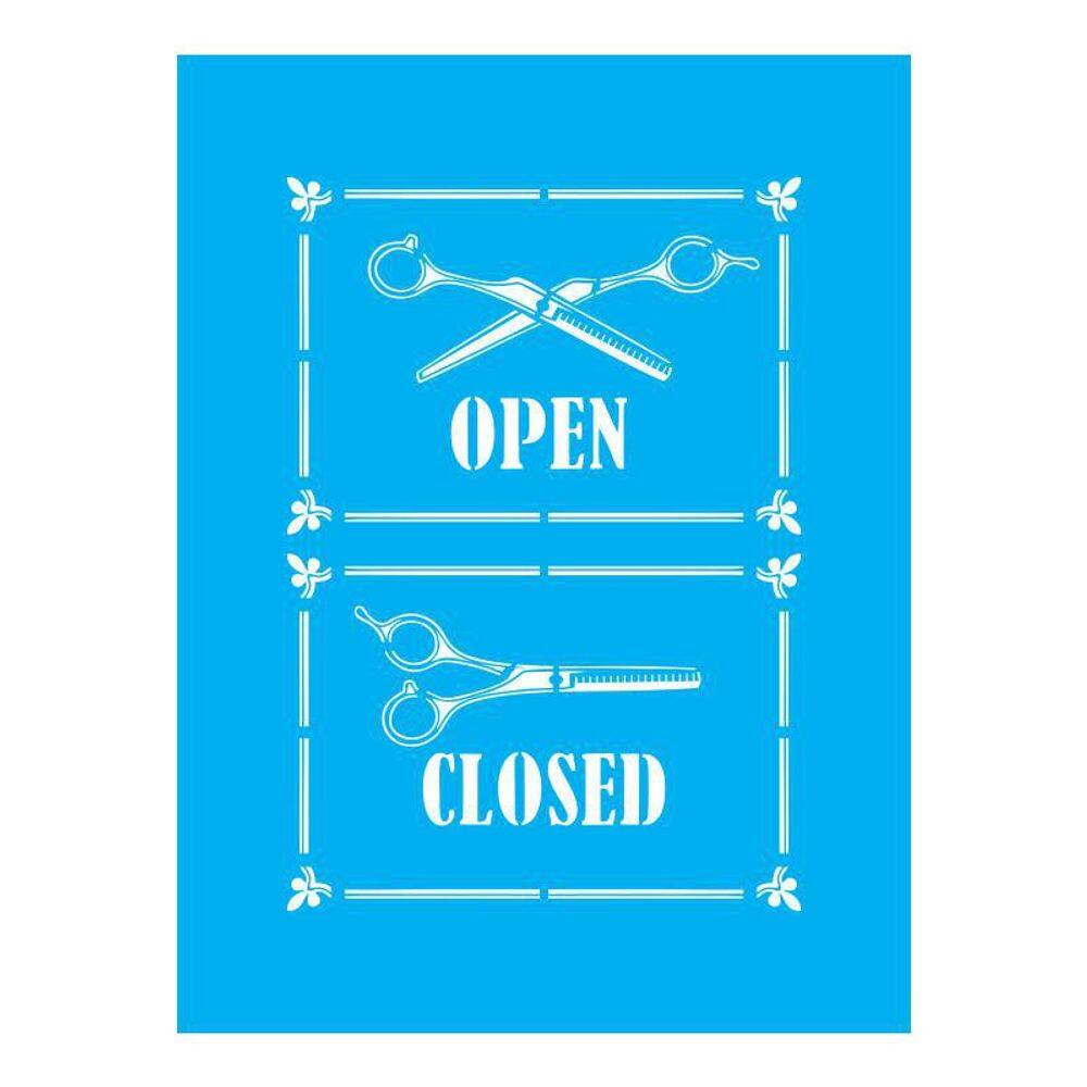 Stencil Tamako Open Closed - 15X20Cm - Ref A2692