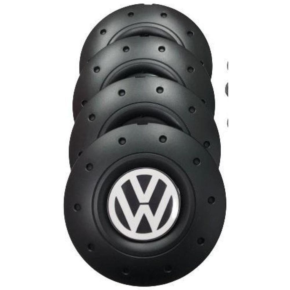 Calotas Miollo Vw Polo Aro 14 2004/2017 Estilo Amarok Preto