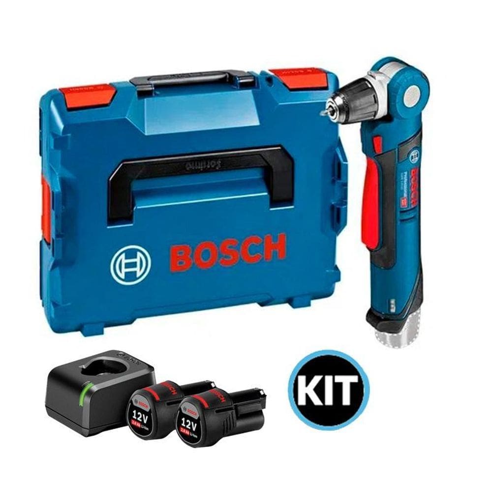 Parafusadeira / Furadeira Angular 3/8 Bateria 12V Bosch Gwb
