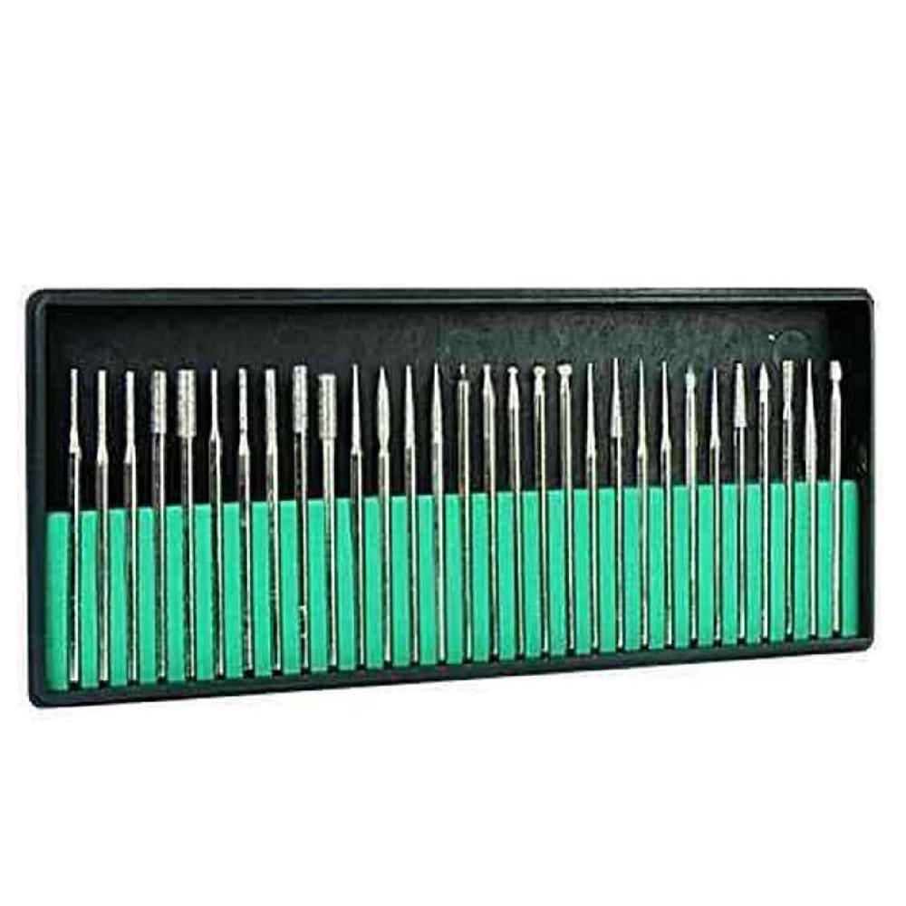 Kit 30 Brocas Lixa Para Lixadeira De Unhas Elétrica Manicure