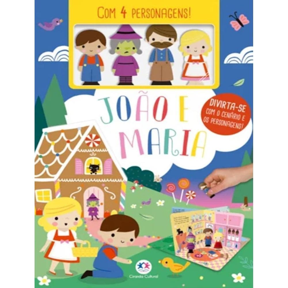 Livro Com Cenario Joao E Maria