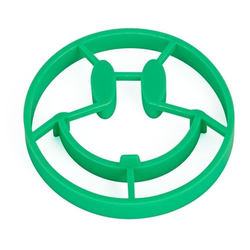Forma Para Ovo E Panqueca Silicone Smile Verde