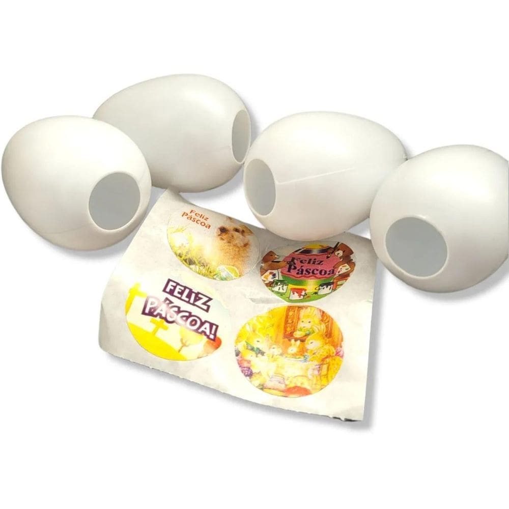 Kit Casquinha Ovo Páscoa Ovinhos De Páscoa Plástico - C/100