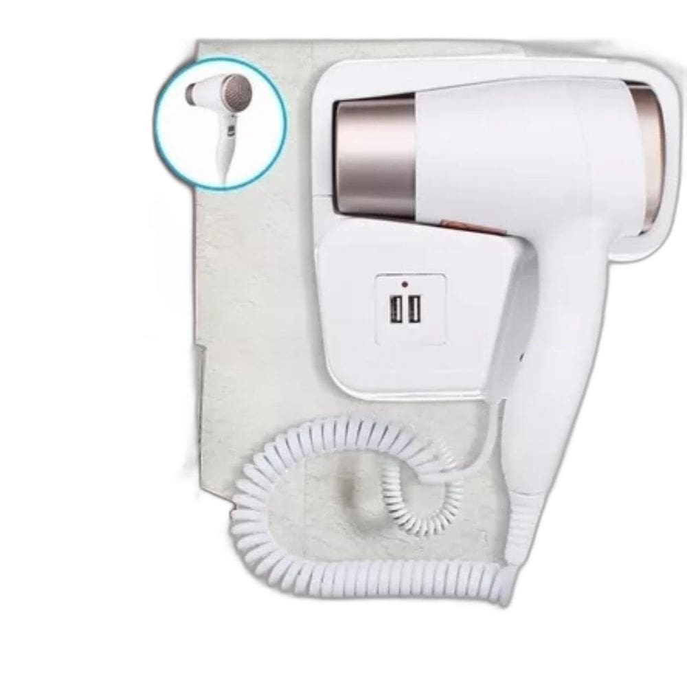 Secador Compacto De Cabelos Portátil 220V Viagem