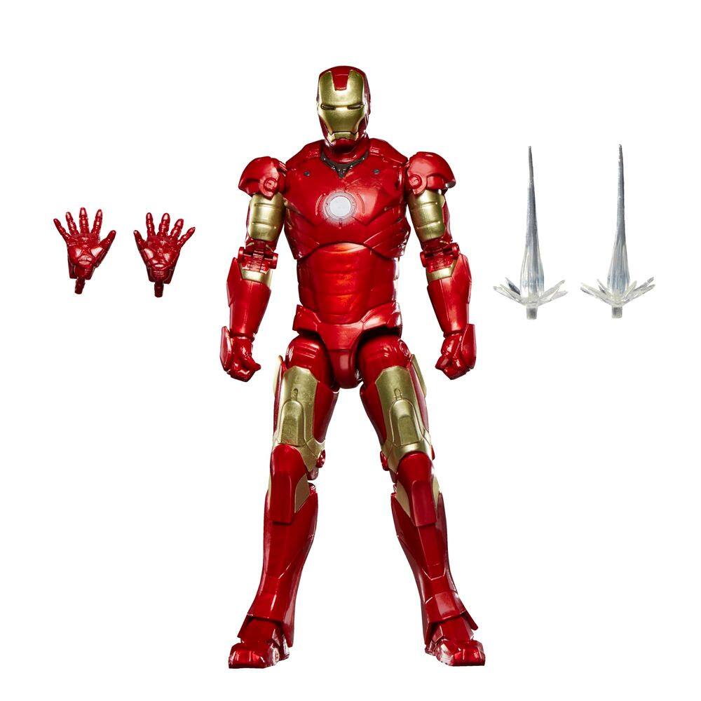Figura de Ação Marvel Legends Série Homem de Ferro Mark III