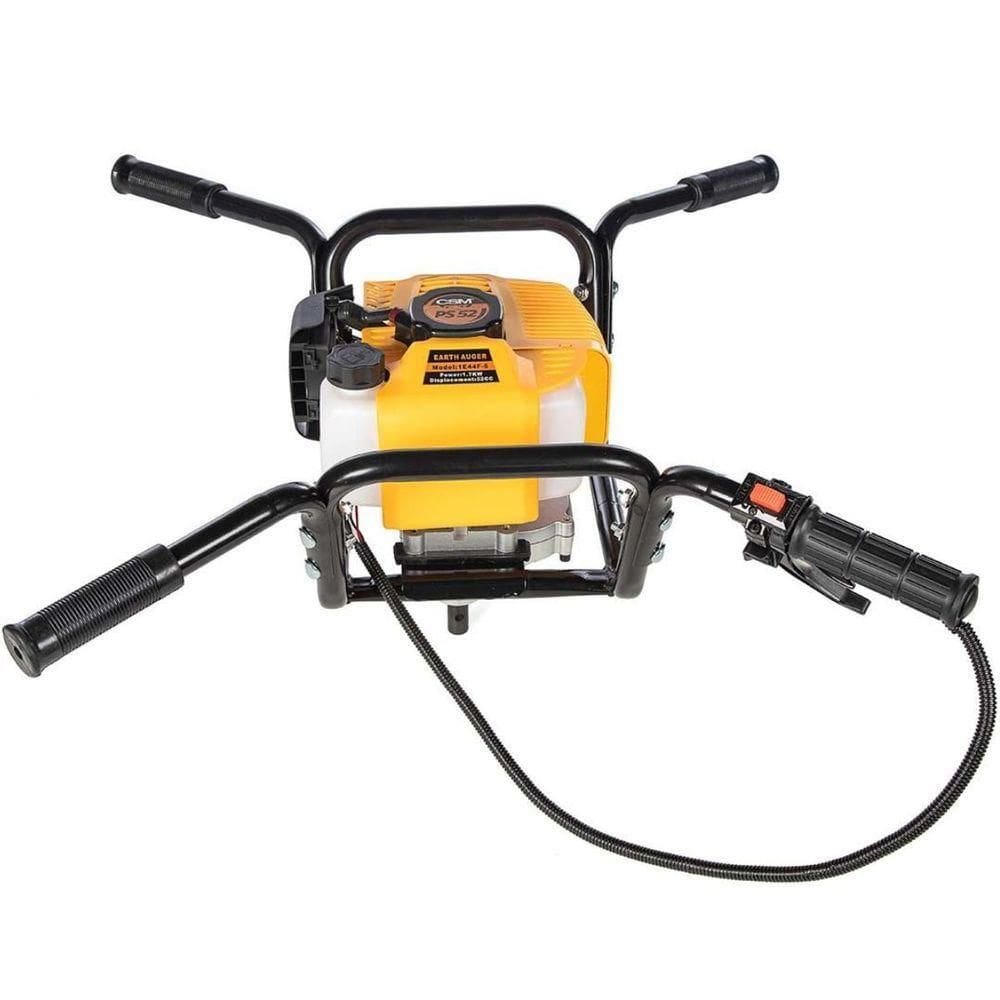 Perfurador De Solo Csm Ps52 52cc 2,5hp 2 Tempos Pegador Duplo Sem Broca 3400 Rpm Refrigerado A Ar