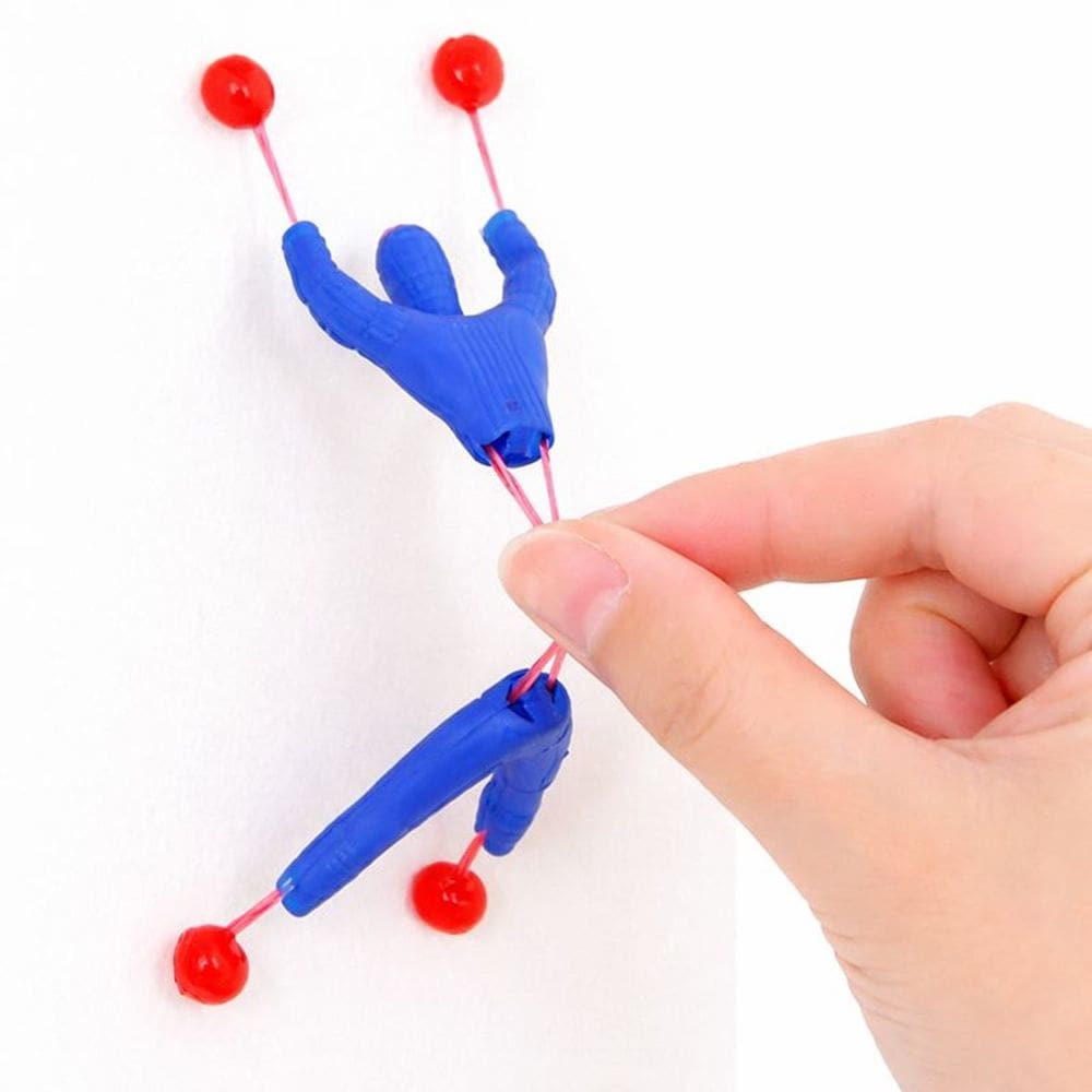 Boneco Gruda e Desce Parede Ninja Colorido