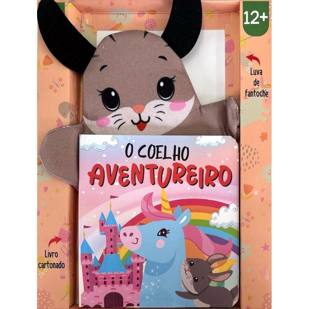 Livro Fantoche O Coelho Aventureiro