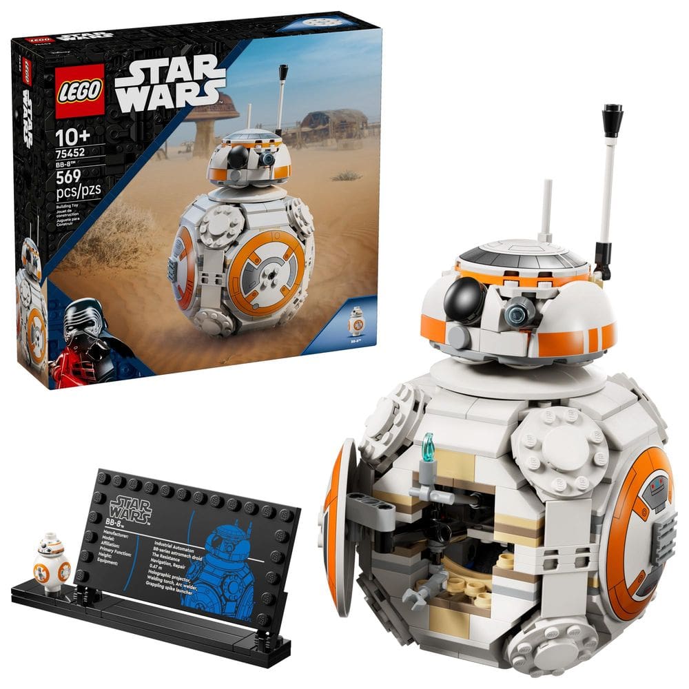 Brinquedo de Montar LEGO Star Wars BB-8 Droid Astromech 75452