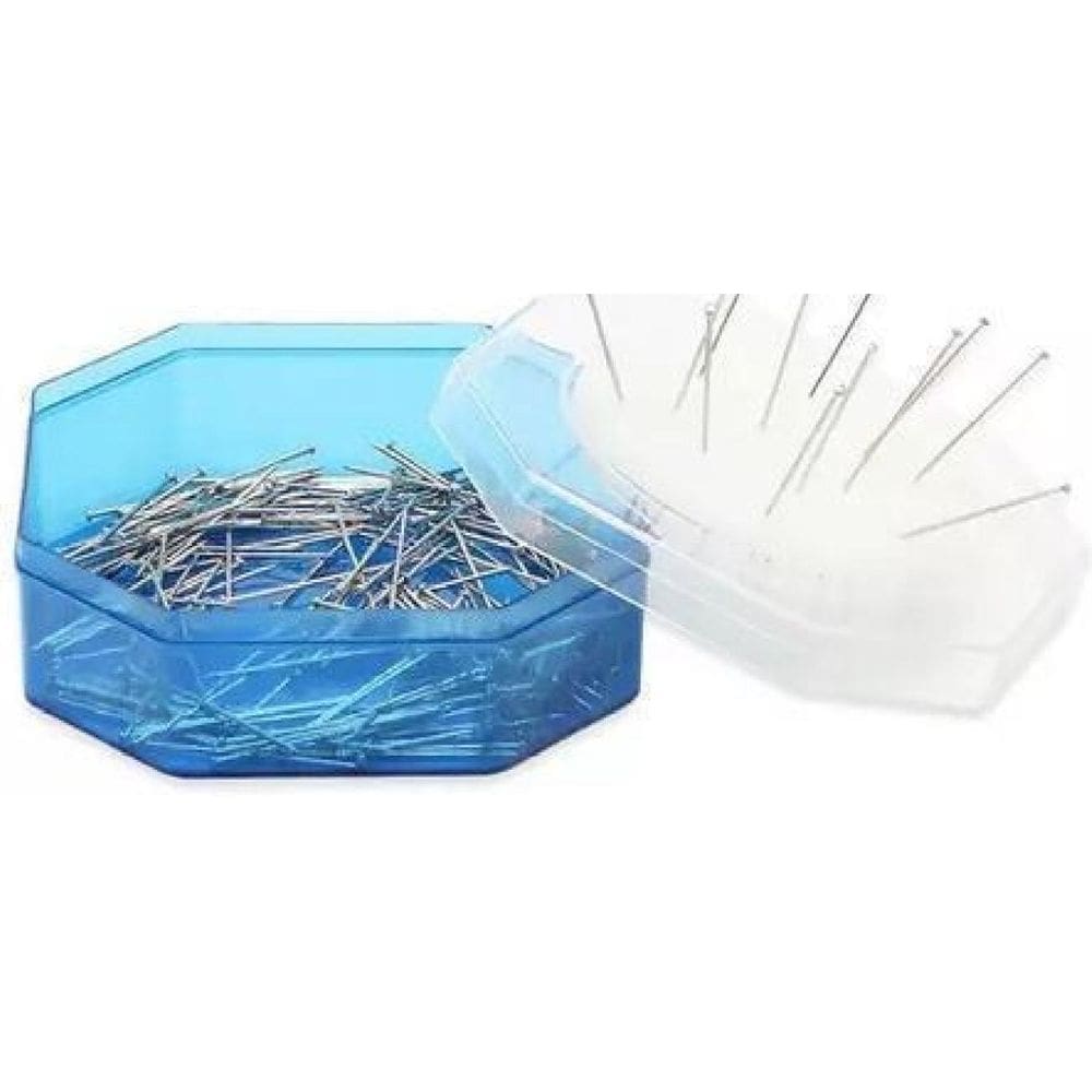 Alfinete De Costura Com 200 Pecas Na Caixinha