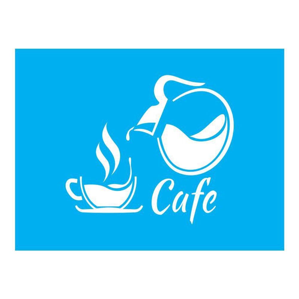 Stencil Tamako Café - 15X20Cm - Ref 8903