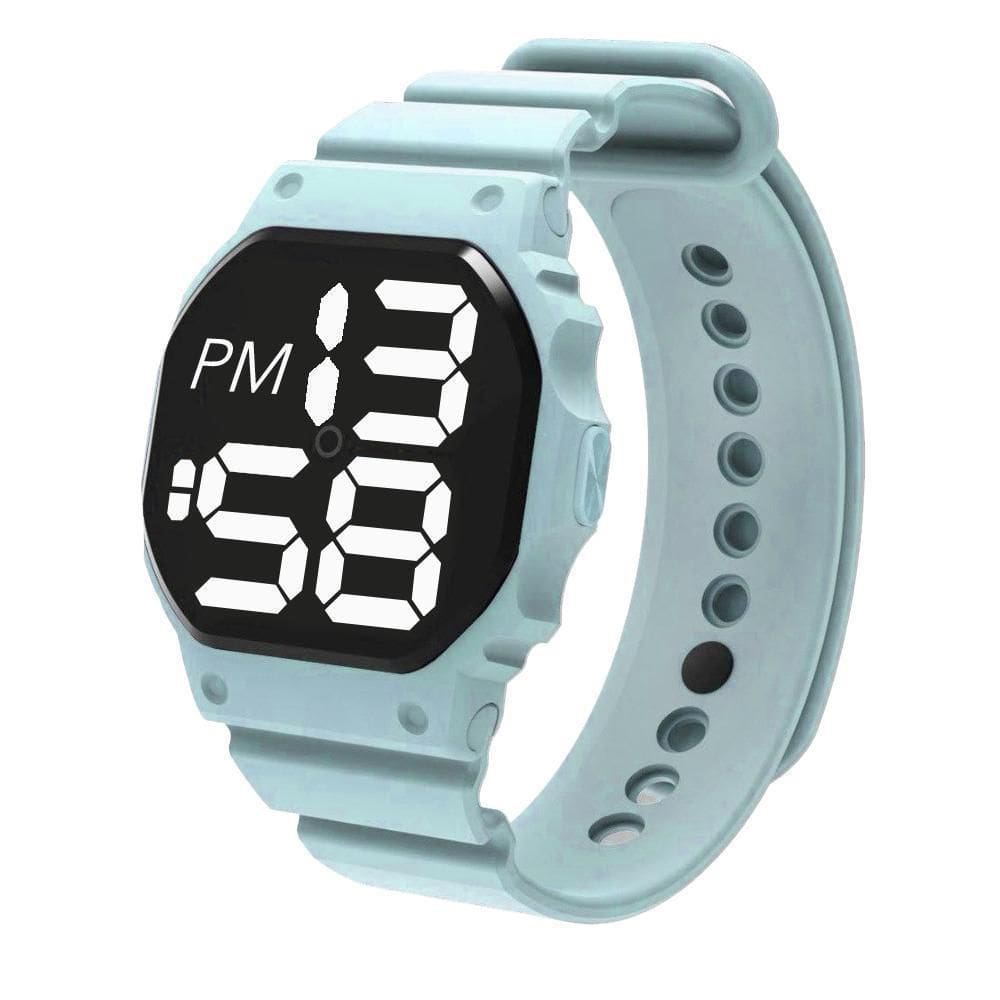 Relógio Digital Esporte Bracelete Led Adulto Infantil Barato