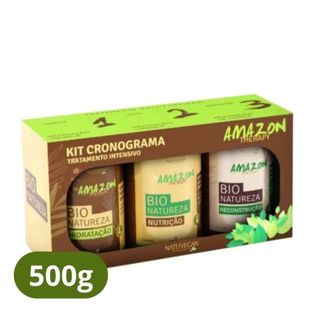 Cronograma Capilar Amazon Therapy - 3X500G