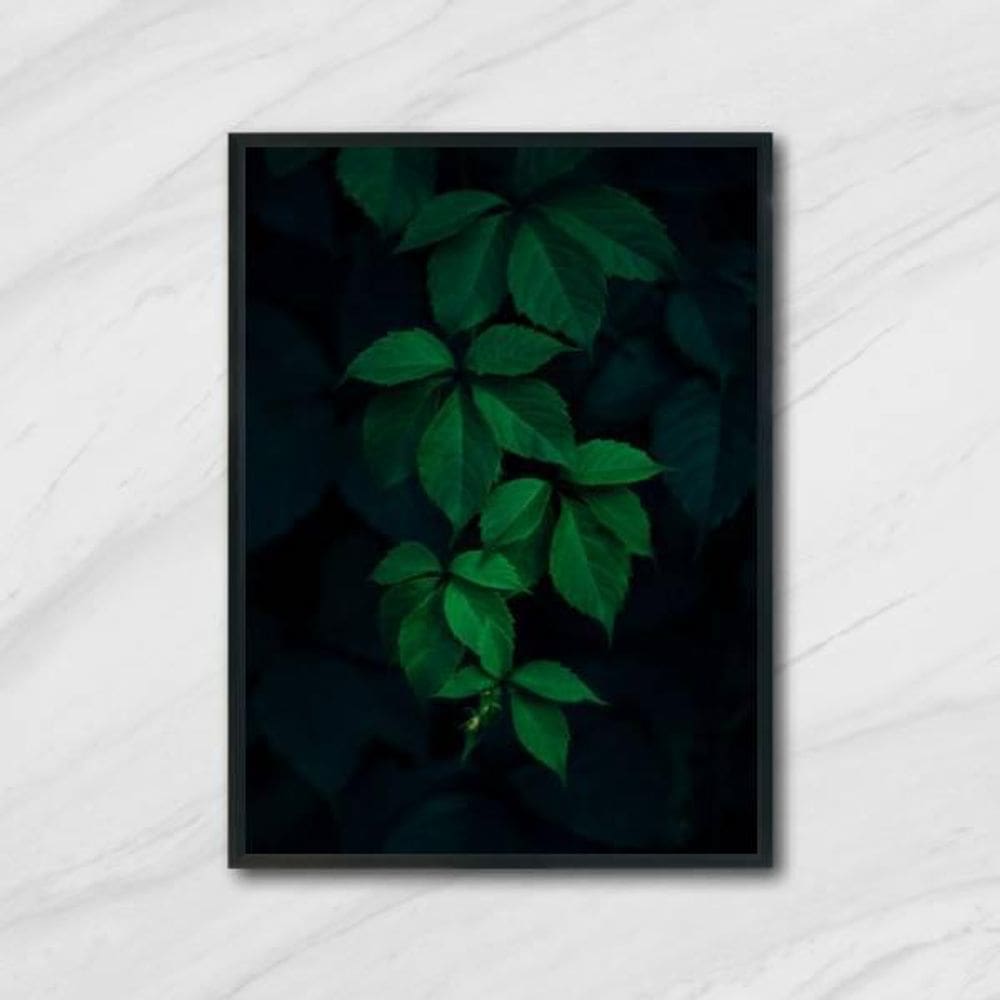 Quadro Foto Folhagem 24X18Cm