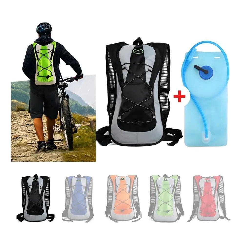 Mochila De Hidratação Ciclismo Térmica Bolsa Dágua 2 Litros