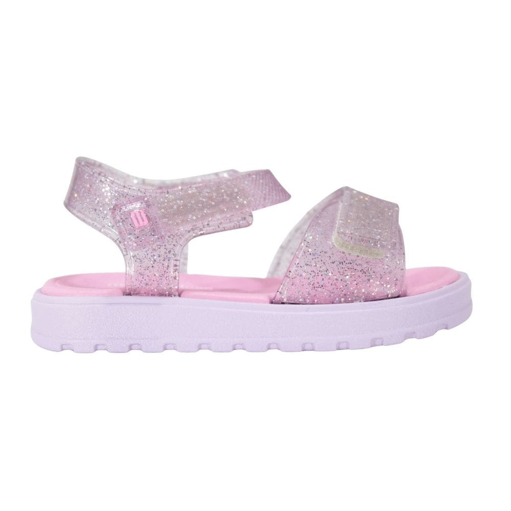 Sandália Mini Melissa Joy Baby Lilás/Rosa
