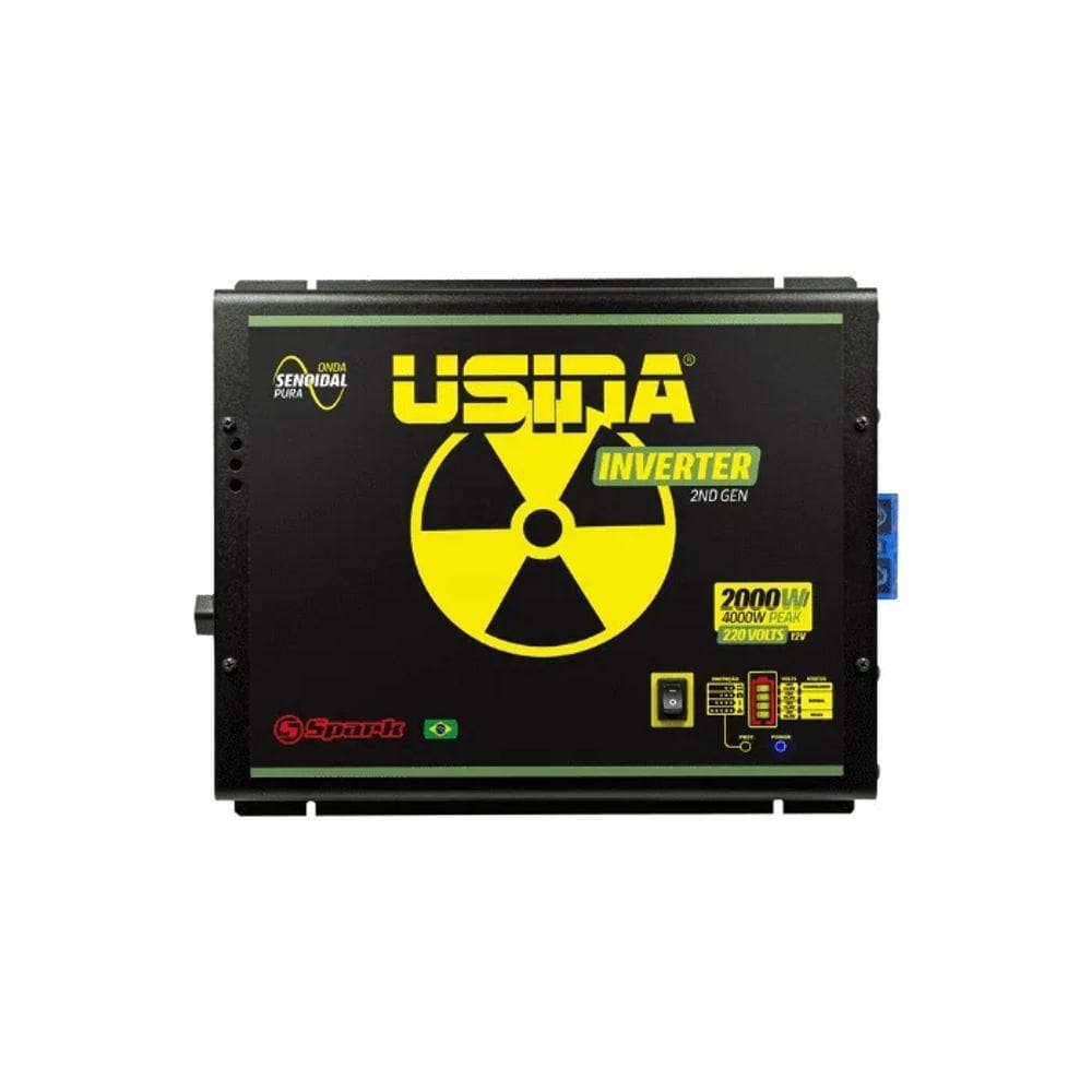 Inversor De Energia 2nd Gen 2000w 12v Para 220v - Usina
