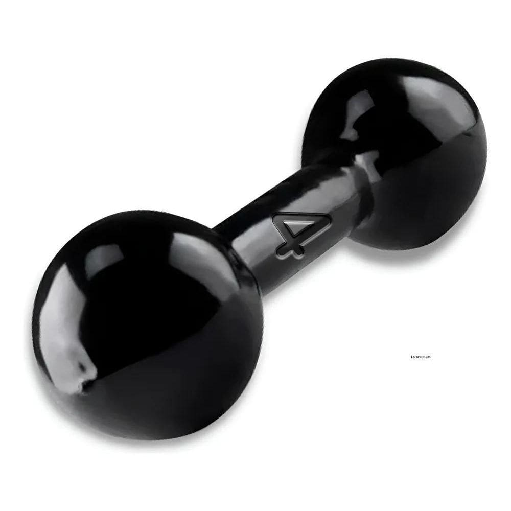 Halter 4 Kg Bola Emborrachado - Peso De Academia Musculação