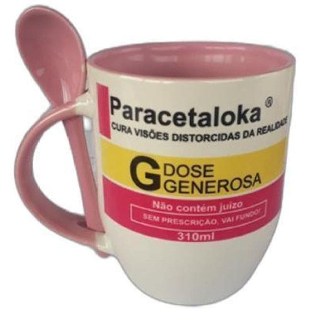 Caneca Remédio- Paracetaloka