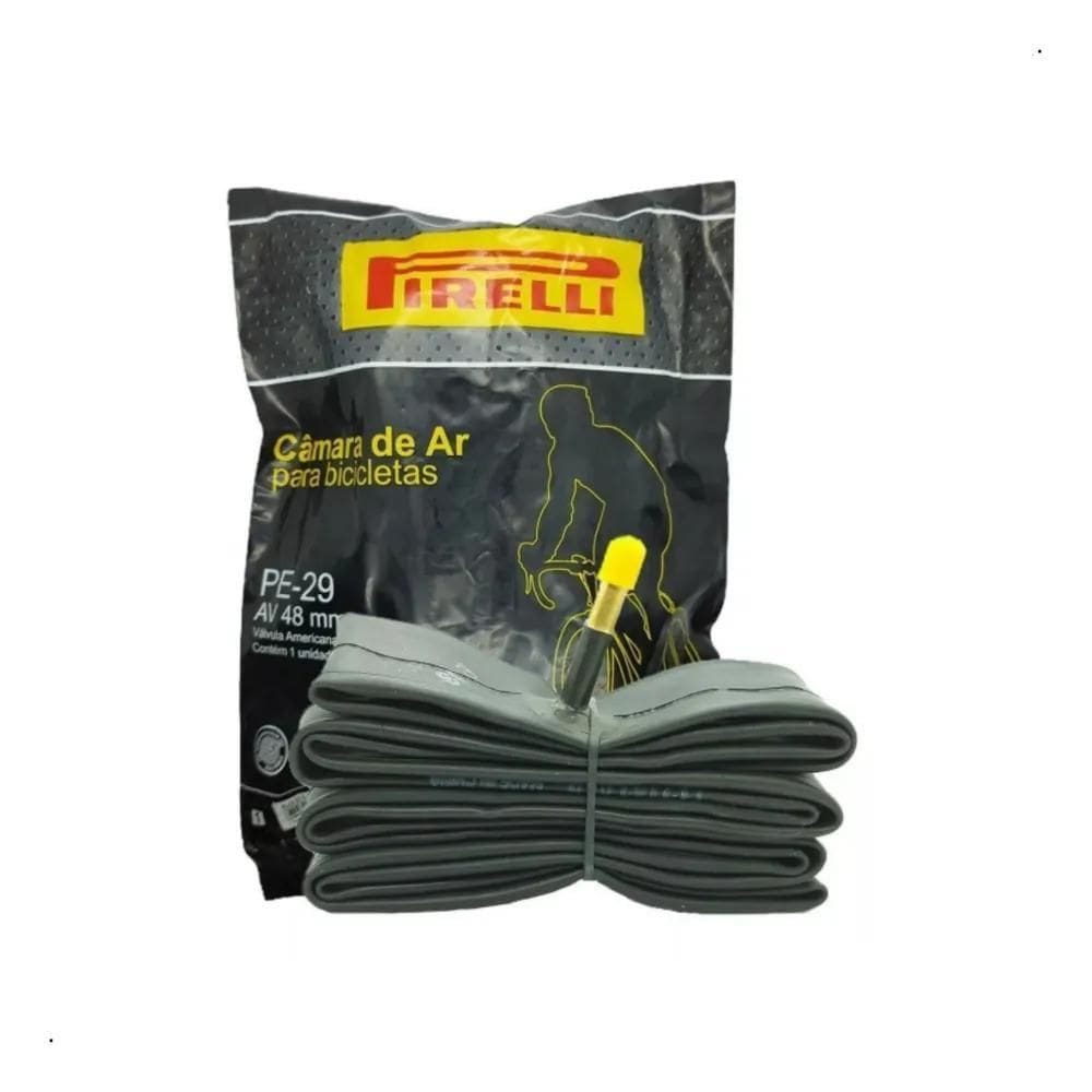Câmara De Ar Bicicleta Aro 29 Pirelli Bico Grosso 48Mm