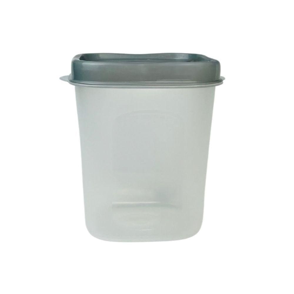 Pote Porta Mantimentos 500ml Plasvale Cinza