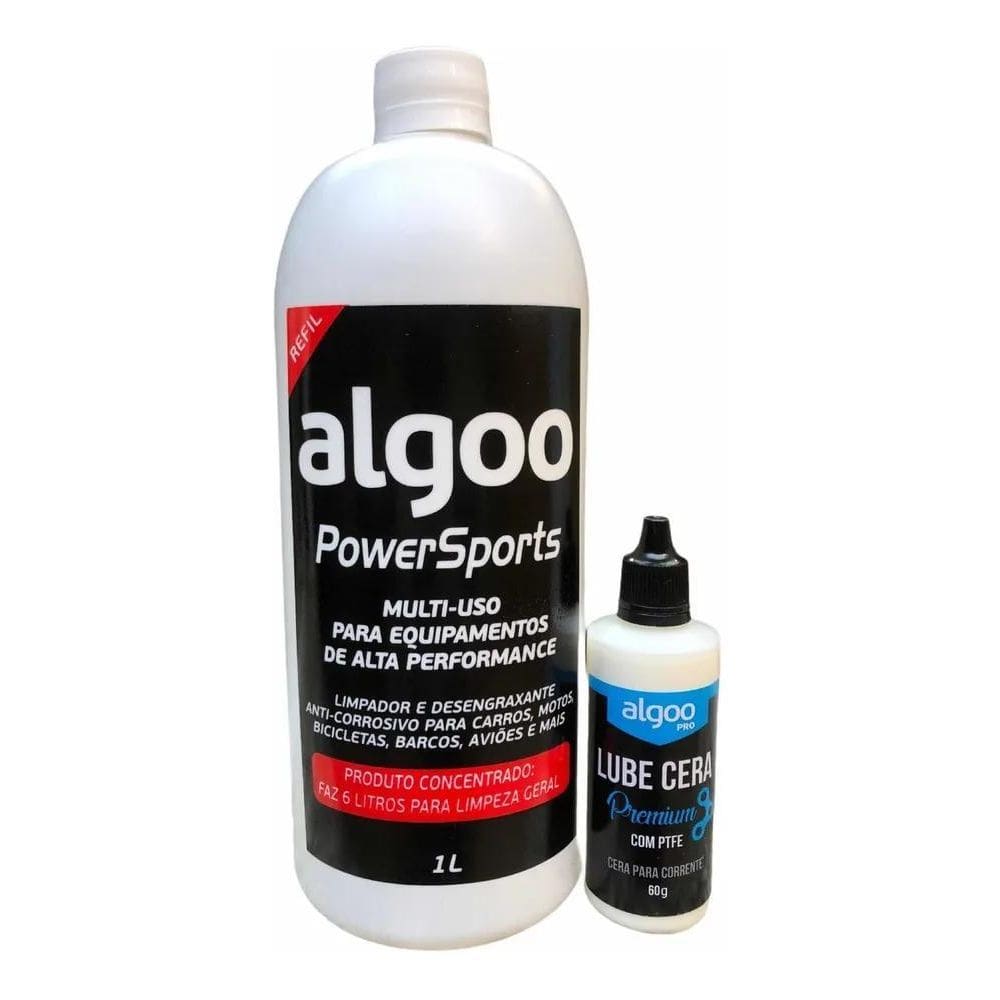Desengraxante Bike 1L Concentrado E Lubrificante Cera Algoo