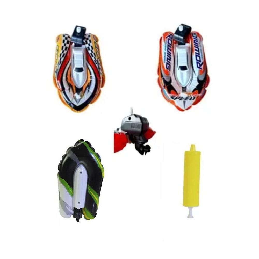 Brinquedo Bote Inflável Á Corda Barco Água Piscina Praia