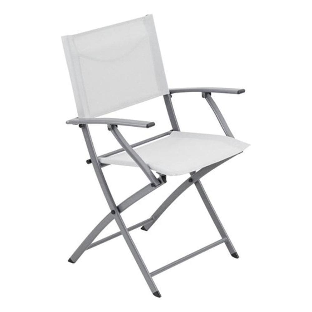 Cadeira Dobravel Versatil San Diego 83X42X52Cm Cinza