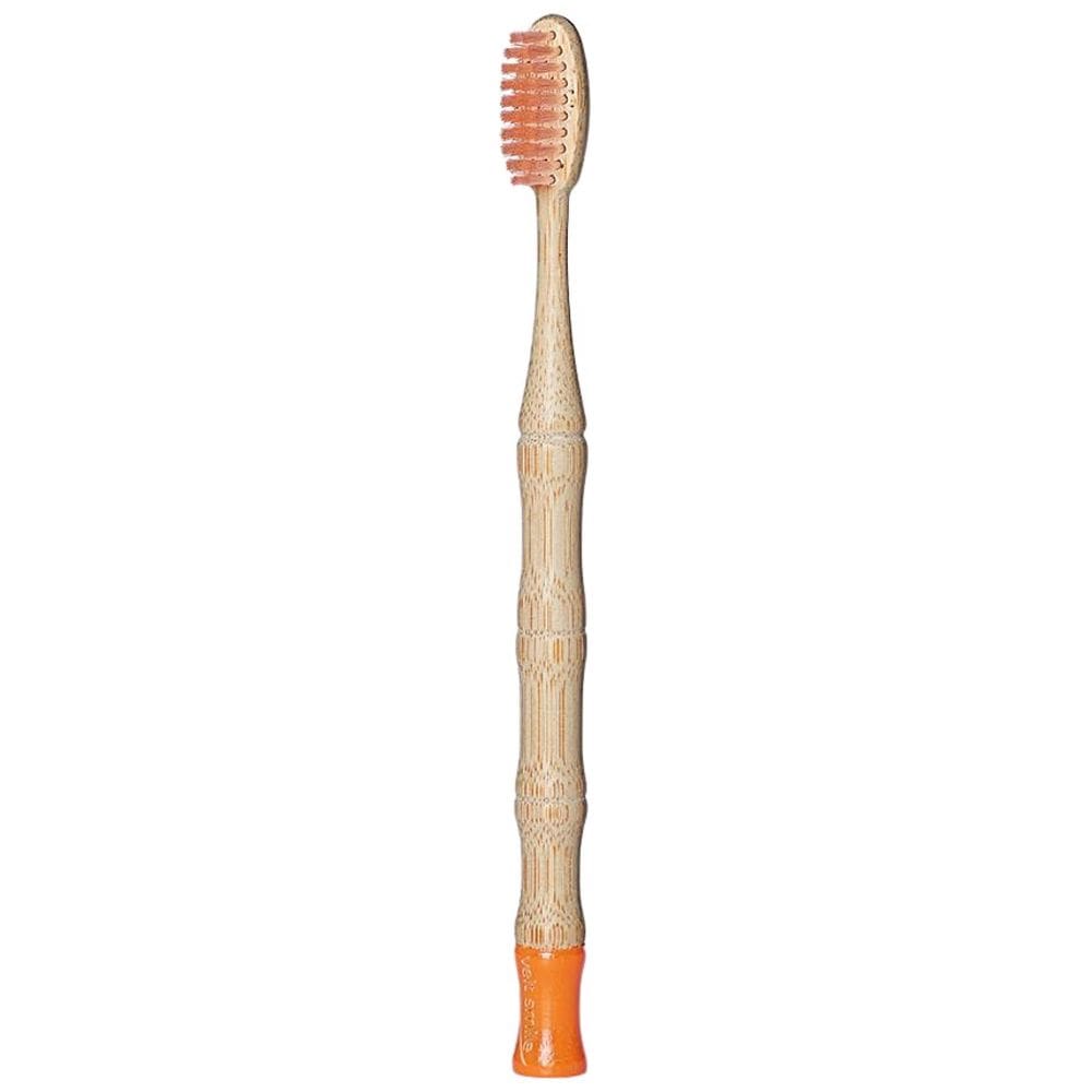 Escova De Dente Bambu Veitsmile Laranja