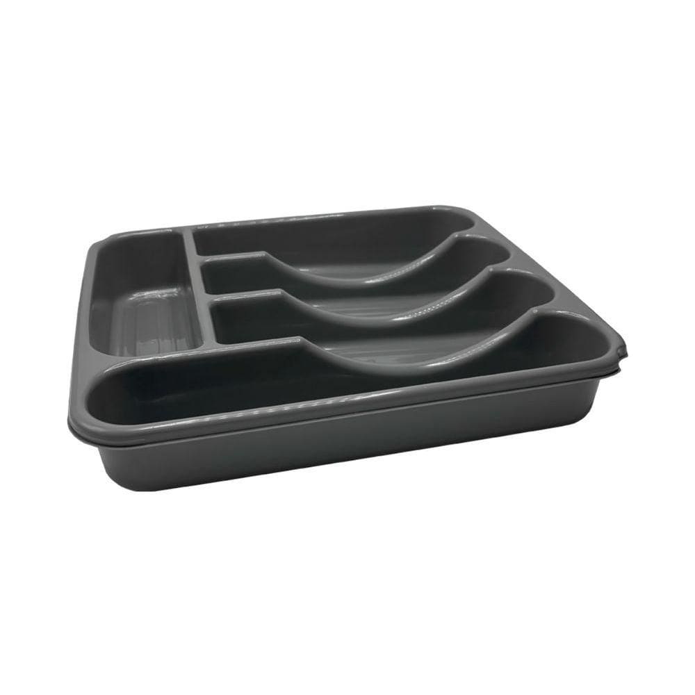 Porta Talheres Plasvale Preto