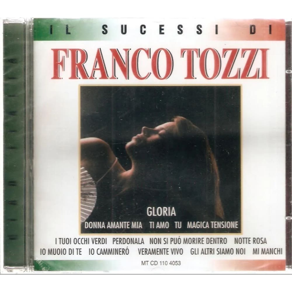 Cd Franco Tozzi - Il Sucessi Di / Músicas Italianas